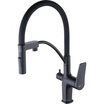 Смеситель для кухни с подключением к фильтру LEMARK BRONX LM3761BL Смеситель для кухни с подключением к фильтру LEMARK BRONX LM3761BL