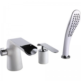 Смеситель LEMARK MELANGE LM4945CW на борт ванны Смеситель LEMARK MELANGE LM4945CW на борт ванны